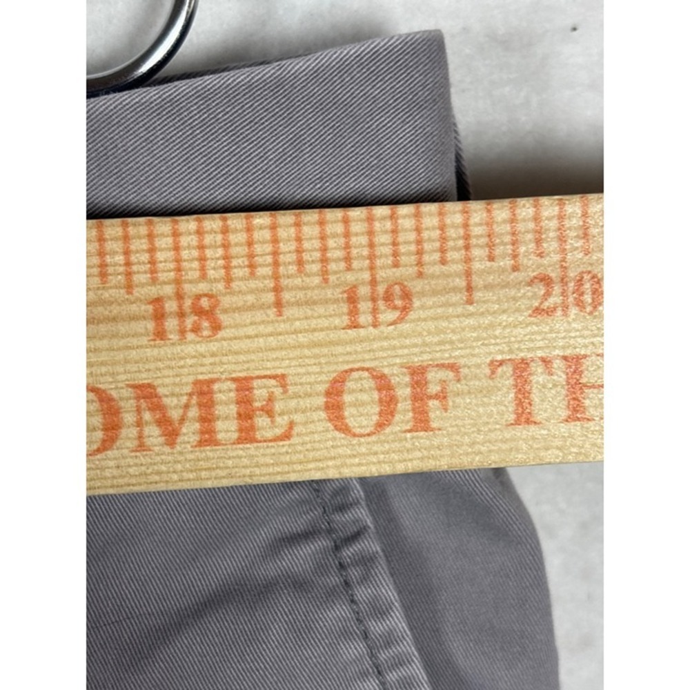 Polo Ralph Lauren Chino Shorts Mens 38 Grey Excellent Classic Fit Cotton Twill - Picture 4 of 12